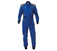 Omp - KS-4 MY2026 Mono de Karting Para Niños - Ligero Y Transpirable - Sistema AirFlow Para Control Térmico - Diseño Moderno Con Ribetes En Contraste - Talla 150 - Azul Real