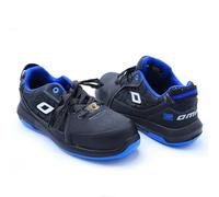 Omp Meccanica Zapatillas Trabajo Seguridad S1P SRC ESD Pro Sport Talla 48 Gris Azul