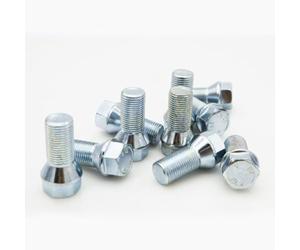 Omp Set DE 10 Tornillos DE Cabeza Corta M14X1.25 Hex 17 L:23MM Color: Plata Set:10PCS/Box Materials: DIN 10.9