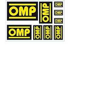 Omp Spain OMPX/889 Set Adhesivos de Diferentes Medidas, Negro/Rojo/Blanco, 58