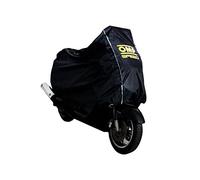 OMP Speed Funda Moto Exterior/Interior Impermeable Talla L - Cubre Moto Transpirable Oxford 300D 307x140x127 cm