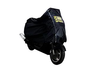 OMP Speed Funda Moto Exterior/Interior Impermeable Talla M - Cubre Moto Transpirable Oxford 300D 246x118x127 cm