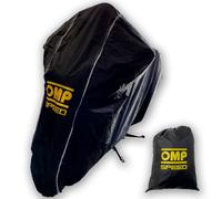 OMP Speed Funda Moto Exterior/Interior Impermeable Talla S - Cubre Moto Transpirable Oxford 300D 203x117x127 cm