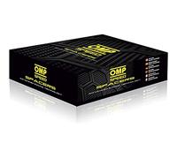 OMP Speed Juego de 2 Separadores Doble Centrado Grosor: 15mm PCD: 4x108 CB: 63.4 OD: 139 Esparragos x8 M12x1.5 Negro Aluminio - OMPS08191501