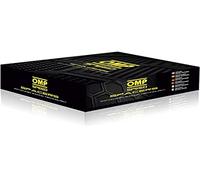 OMP Speed Juego de 2 Separadores Doble Centrado Grosor: 20mm PCD: 4x100 CB: 56.6 OD: 139 Tornillo x8 M12x1.5 Cónico Negro Aluminio - OMPS08082001