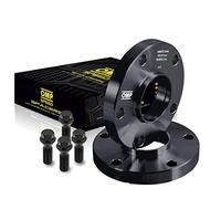 OMP Speed Juego de 2 Separadores Doble Centrado Grosor: 20mm PCD: 4x100 CB: 57.1 OD: 139 Tornillo x8 M12x1.5 Cónico Negro Aluminio - OMPS08112001