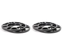 OMP Speed Juego de 2 Separadores Universal Grosor: 8mm PCD: 4/5x98-120 CB: Máx 78 OD: 151mm Negro Aluminio - OMPS09020801 (Paquete de 2)