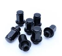 OMP Speed Juego de 24 Tuercas M12X1.5 Compatible con Toyota y Nissan Llave 21 Color Negro DIN 10.9