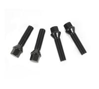 OMP Speed Juego de 4 Tornillos M14X1.25 Conico Largo 48mm Llave 17 Color Negro DIN 10.9