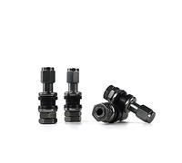 OMP Speed Juego de 4 Valvulas de Aluminio para Llantas, Color Antracita, Valvulas para Neumaticos