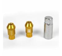 Omp SpeedSET 20 Tuercas DE Rueda M12X1.5 Llave 19 L: 40MM Color Amarillo Aluminio 7075