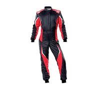 Omp Traje Carreras Tecnica EVO my21 Negro/Rojo Talla 50 Fia 8856-2018