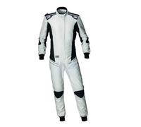 Omp Traje De Carreras Tecnica Super Light Fia 8856-2018 Blanco - Antracita Talla 60 OMPIA0-1870-A01-373-60