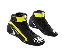 Omp Zapatillas First Race my2021 Antracita/Fluo Amarillo Talla 44 Fia 8856-2018, Botas Unisex Adulto, Estandar, EU