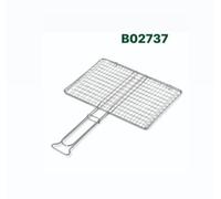 OMPAGRILL B02737 Parrilla Para Barbacoa Sin Patas De Acero Inoxidable