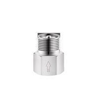OMPEGNUVVS 3/8" BSP Female-Male Thread 304 Stainless Steel Check Valve One Way Non-return Valve OMPEGNUVVS