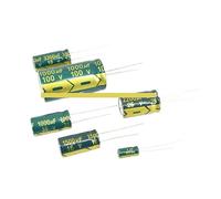 OMPEGNUVVS High Frequency Low Aluminum Capacitor 6.3V680UF 8X12 20PCS