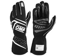 Ompracing Guantes Omp First FIA 8856-2018, Negro, Talla XS