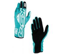 Ompracing Guantes Omp Kart KS-4, Verde Menta, Talla 4, Niños