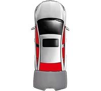 OMPTON Parasol de Coche para BMW X5 E53 1999-2006, Parasoles Ventanas Lateral Traseras Bebe Cortina Visera Magnetico Plegable Privacidad Protección Coche Interior Accesorios,Rear Windshield