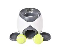 Omquot Alimentador de Entrenamiento para Perros, Alimentador de Juguete de Recompensa para Perros Fácil de Limpiar y Que Ahorra Espacio para Viaje (Gris)