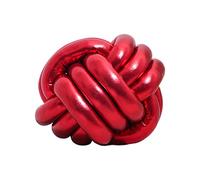 Omquot Almohada Anudada con Nudo Decorativo de Felpa, Bola para el Hogar, Oficina, Coche, Tela de Felpa Corta Suave de 7,9 Pulgadas (#1)