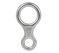 Omquot Anillos de Escalada de Aluminio de Alta Resistencia, Descensor de Figura 8 de 35KN para Rescate en Tirolesa y Escalada de Montaña (#6)