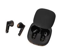 Omquot Auriculares Inalámbricos Bluetooth con Reducción de Ruido, Batería de Larga Duración, Peso Ligero para Deportes (Negro)