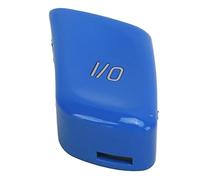 Omquot Botón de Conmutación de Volante Preciso Resistente al desgaste para M3 E46 1998-2004, para el Modo de Movimiento del Coche, Material ABS (azul)