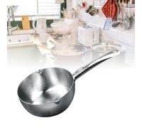 Omquot - Cacerola de acero inoxidable, antiadherente eficaz, versátil para cocina doméstica, 500 g (22 cm/8,7 pulgadas)