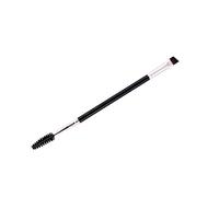 Omquot Cepillo para Cejas de Doble Punta, Cepillo para Cejas en ángulo con Carrete para Pomada de Gel en Polvo para, Herramienta de Maquillaje Portátil de 5,9 Pulgadas