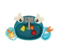 Omquot Cocina Eléctrica Lavavajillas Juguetes para Niños Innovador Lavavajillas Simulado Diversión Hogar Experiencia Plástico Ecológico 40x25x21cm (#2)