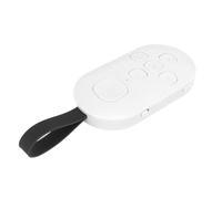 Omquot Control Remoto del Teléfono, Bluetooth 4.0 ABS Recargable Manos Libres USB Tipo C Remoto Selfie Clicker con Cordón para Tabletas (Blanca)