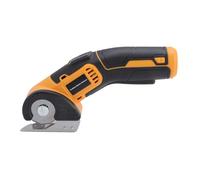 Omquot Cortador de Tela Eléctrico Tijeras Inalámbricas Automáticas Duraderas para Manualidades 240 Rpm para Telas Suaves, Cable USB Incluido