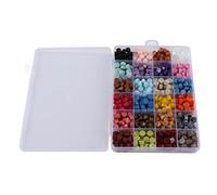 Omquot Cuentas de Cera de Sellado de Mano de Obra Fina, Fáciles de Derretir para Invitaciones de Boda, 24 Colores (Tipo 2)