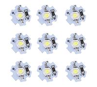 Omquot Cuentas de Lámpara LED de Alta Potencia, 200LM, 1W, 5V, Para Accesorios de Iluminación, 25 uds. Para Luces de Modelado DIY, Focos, Iluminación Interior (Luz blanca fría)