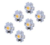 Omquot Cuentas de Lámpara LED de Alta Potencia, 200LM, 1W, 5V, Para Accesorios de Iluminación, 25 uds. Para Luces de Modelado DIY, Focos, Iluminación Interior (Luz amarilla)