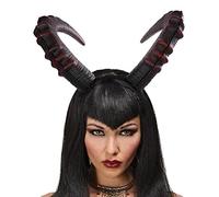 Omquot Diadema, Banda Elástica para la Cabeza de Cuerno de Decorativa de Plástico de Mano de Obra Fina Cómoda para Halloween