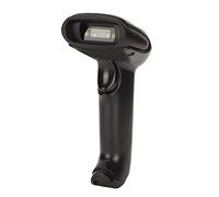 Omquot Diseño Ergonómico del Escáner de Código de Barras Portátil 1D 2D Cableado para Comercio Minorista y Logística ABS Negro