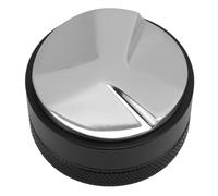Omquot Distribuidor de café, Herramienta Niveladora de café de Acero Inoxidable Moderna para Elaboración Casera, 1 Unidad (58MM)