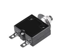 Omquot Disyuntor de Reinicio Manual 20A Protector de Sobrecorriente de Plástico Duradero para Uso Automotriz e Industrial (8A)