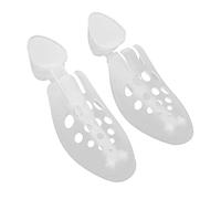Omquot Ensanchador de Zapatos Ajustable Profesional, Herramienta Expansora Transpirable para Hombres y Mujeres, Talla 35-45, Material PP Duradero, 2 Unidades (Pequeña)