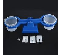 Omquot Escala de Equilibrio Matemático Herramienta de Experimento de Física Escolar para Laboratorios de Escuela Media y Secundaria Plástico 12,6 X 2,6 X 4,3 Pulgadas (Equilibrio Sencillo)