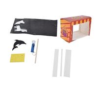 Omquot Espectáculo de Marionetas, Juguete Educativo para Niños para Marionetas de Sombras DIY, Ideal para Interacción Entre e Hijos, Mayores de 3 Años, Material de Física
