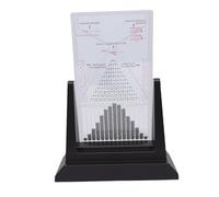 Omquot Galton Board Modelo Educativo Interactivo para Juguete de Oficina de Aprendizaje de Física, Opciones para Estudiantes, Maestros y Científicos, Construcción Plástica, 9,06