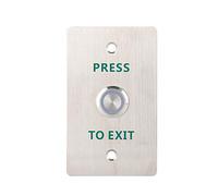 Omquot Interruptor de Acceso de Metal Botón de Liberación de Puerta Práctico y Duradero para Control de Acceso LED para Sistemas de Seguridad