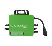 Omquot Inversor de Panel Solar MPPT de 800W con Monitoreo de Datos para Uso Doméstico y Exterior Carcasa de Aleación de Aluminio