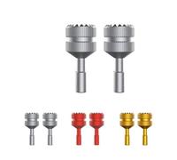 Omquot Joystick de Control Remoto para Mini 3 Pro Reemplazo de Palanca de Pulgar de para Controladores RC Par de Aleación de Aluminio Liviano (Oro)