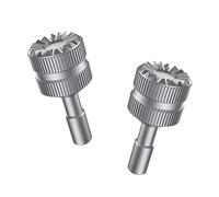 Omquot Joystick de Control Remoto para Mini 3 Pro Reemplazo de Palanca de Pulgar de para Controladores RC Par de Aleación de Aluminio Liviano (Color Titanio)