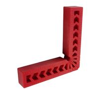 Omquot Juego de 4 Reglas de ángulo de 90 Grados, Localizador de ángulo Recto de Plástico Duradero para Carpintería y Carpintería, Herramienta de Medición de Alta Definición (4 pulgadas)